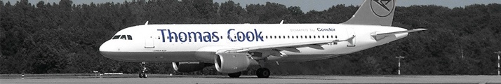 Startvorbereitung des Thomas Cook Airbus - Flughafen 'Düsseldorf International' (Düsseldorf - DE) - 02 09 2004, 13:03 Uhr