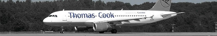 Startvorbereitung des Thomas Cook Airbus - Flughafen 'D�sseldorf International' (D�sseldorf - DE) - 02 09 2004, 13:03 Uhr